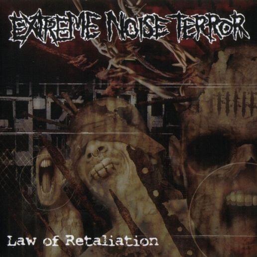 Album cover art for "Religion Is Fear" by Extreme Noise Terror