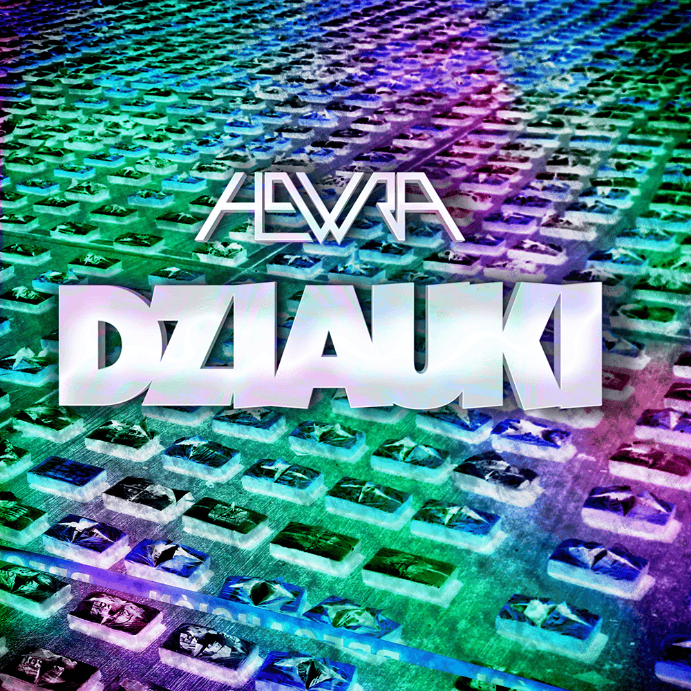Album cover art for "Dziauki" by HEWRA