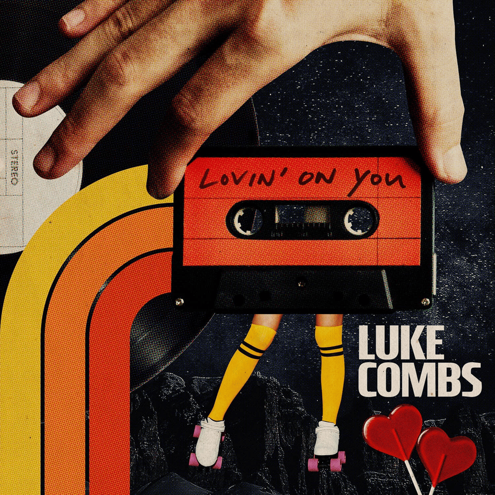 Album cover art for "Lovin’ on You" by Luke Combs