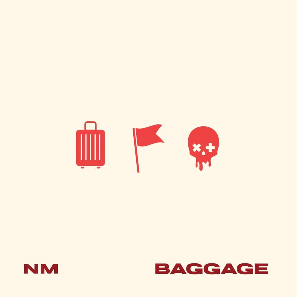 Album cover art for "BAGGAGE" by New Medicine