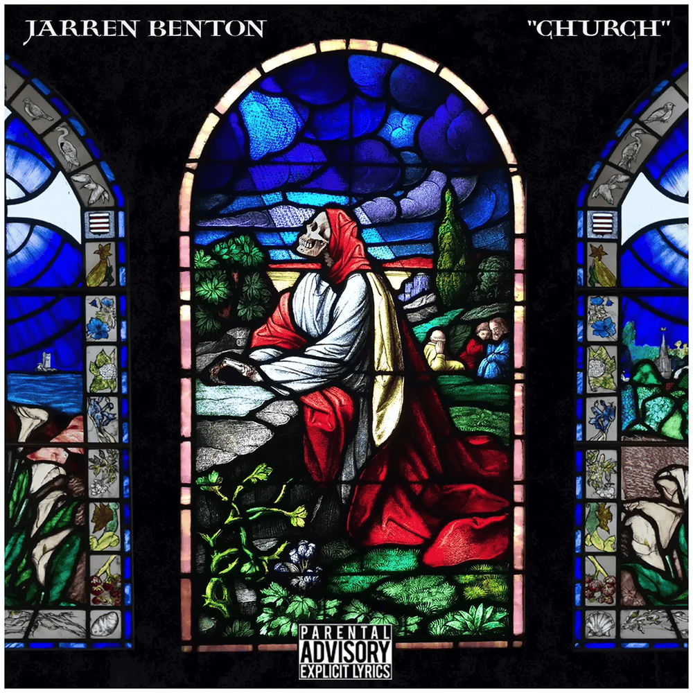 Album cover art for "Church" by Jarren Benton