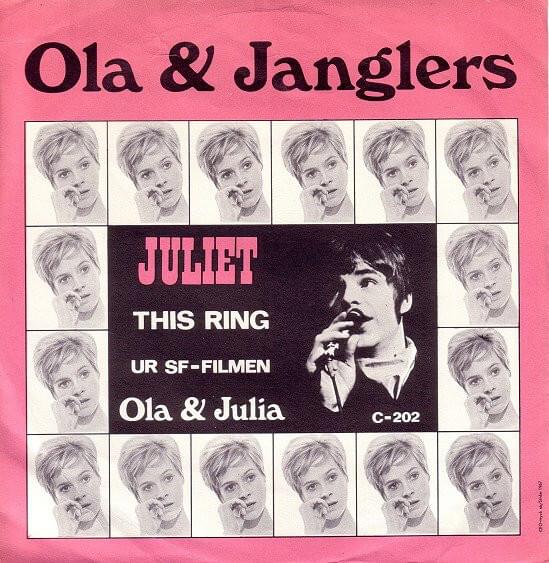 Album cover art for "Juliet" by Ola & the janglers