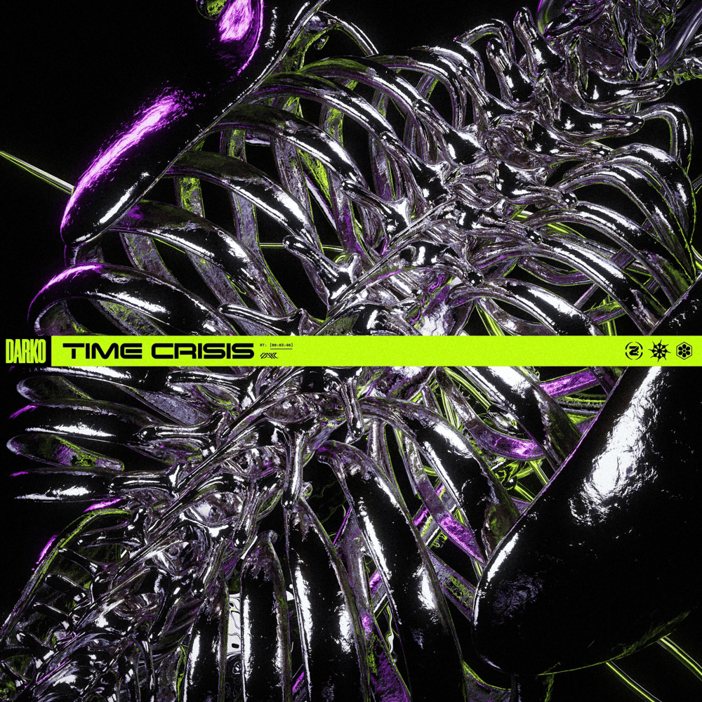 Album cover art for "Time Crisis" by Darko US