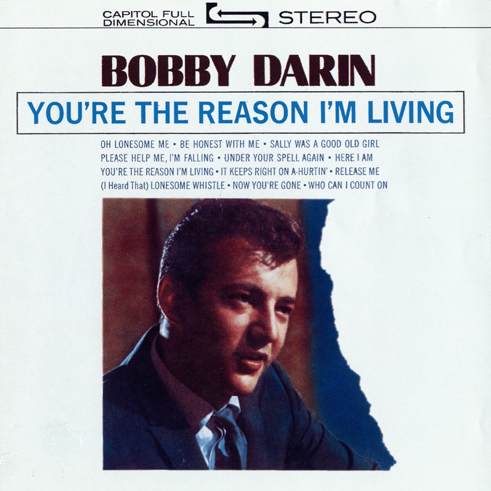 Album cover art for "You’re the Reason I’m Living" by Bobby Darin