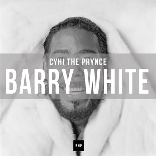 Album cover art for "Barry White" by CyHi