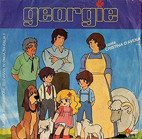 Album cover art for "Georgie" by Cristina D’Avena