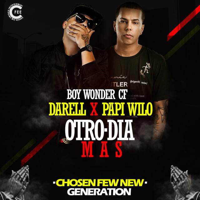 Album cover art for "Otro Día Más" by Boy Wonder CF