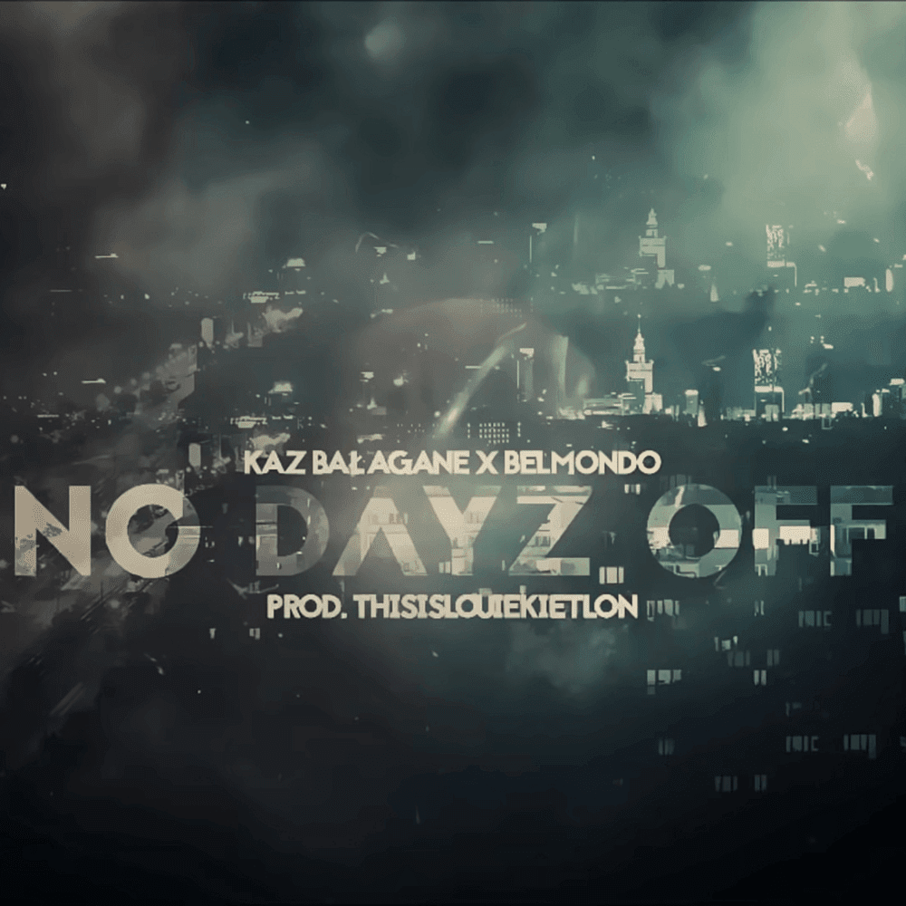 Album cover art for "No Dayz Off" by Kaz Bałagane