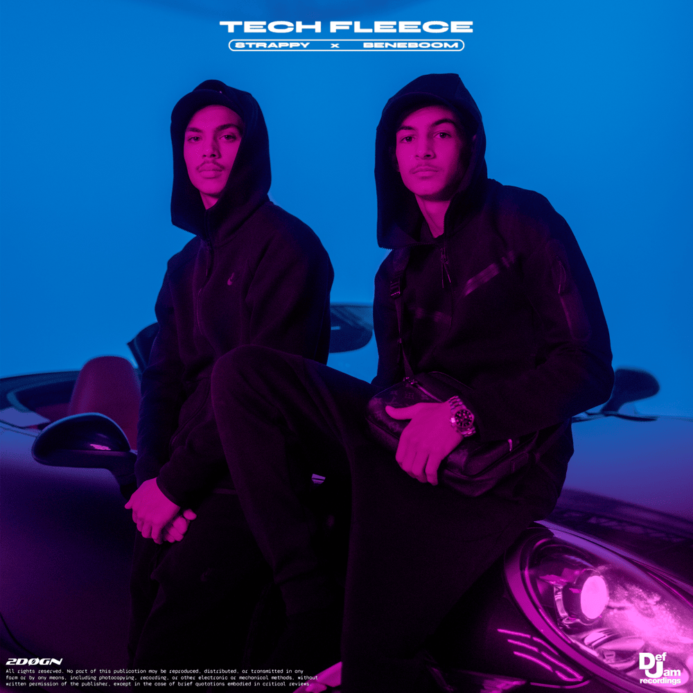 Album cover art for "Tech Fleece" by 8TRAPPY