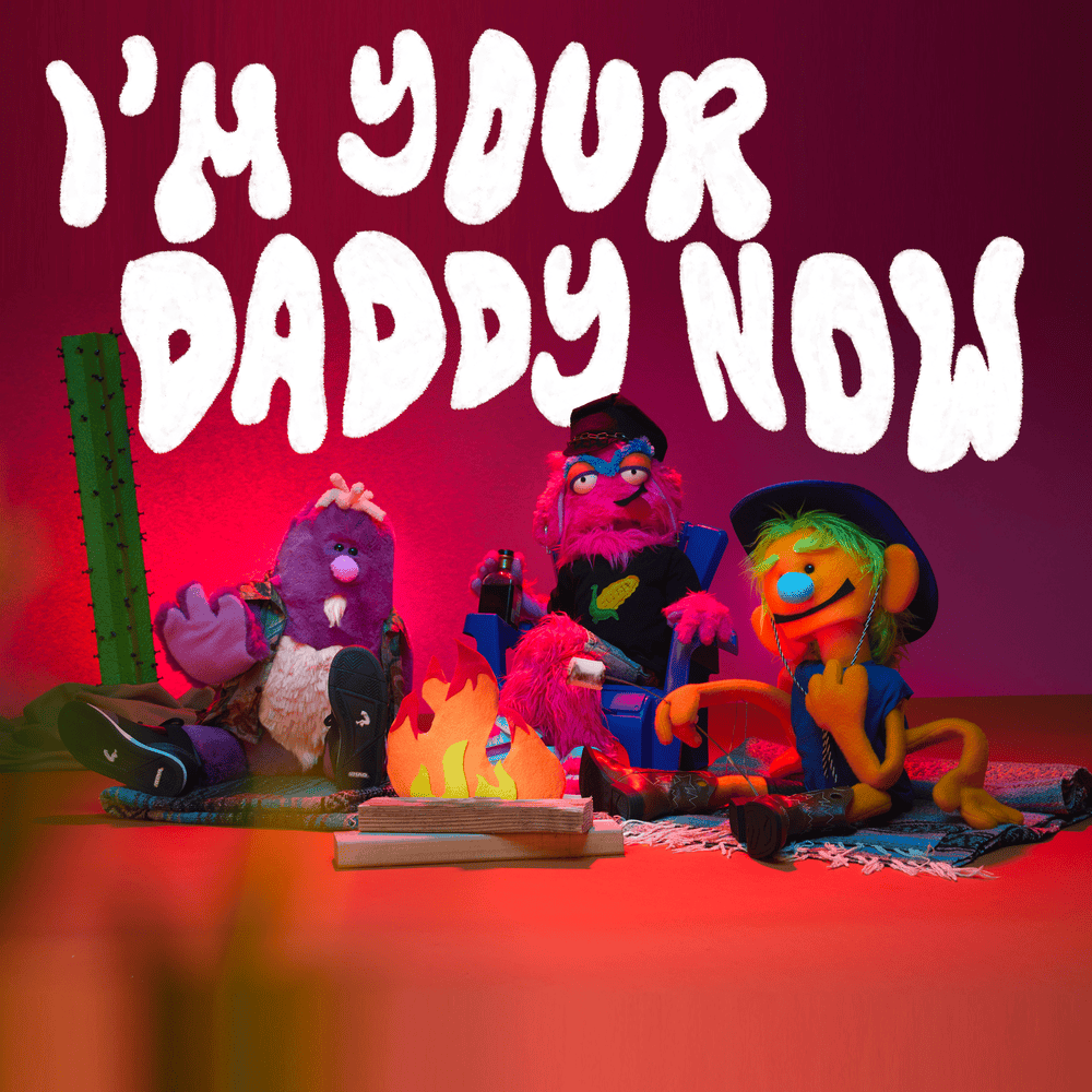 Album cover art for "I’m Your Daddy Now" by GUPPY (Band)