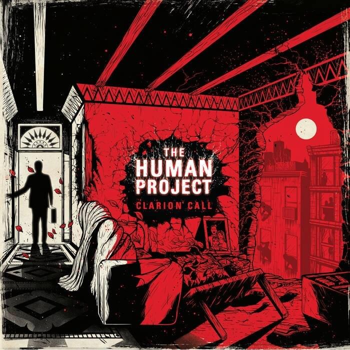 Album cover art for "The Rhetoric" by The Human Project