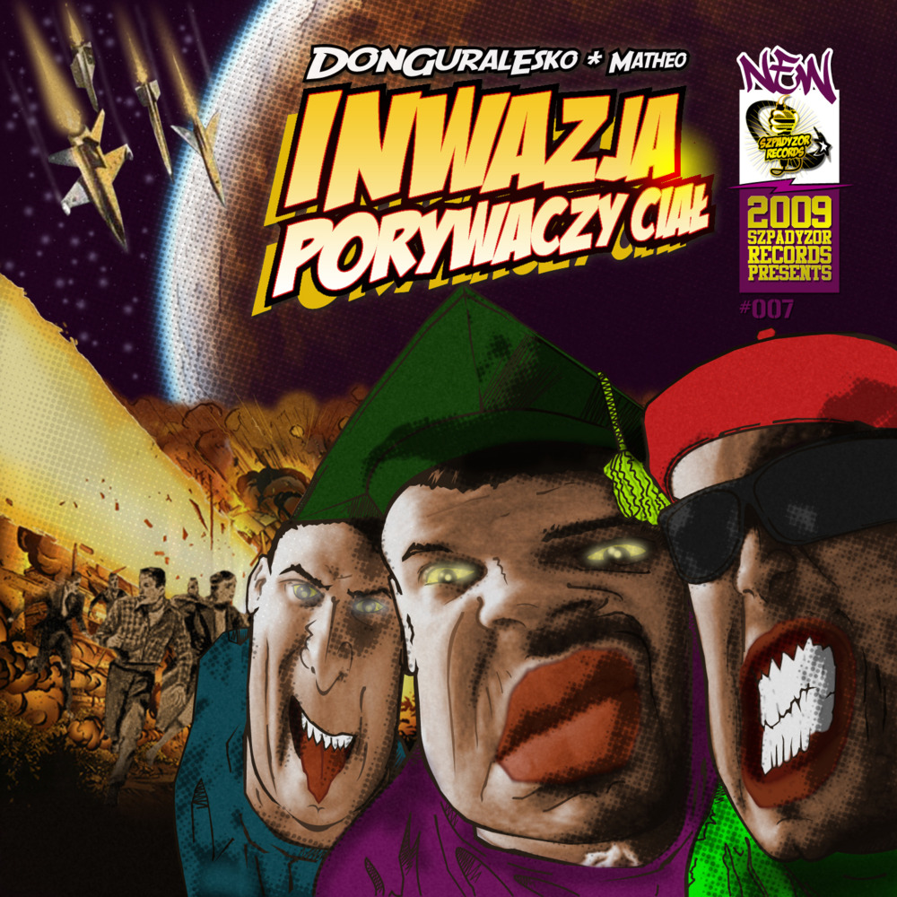 Album cover art for "Wielkie pranie" by donGURALesko