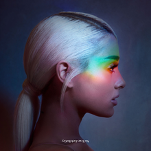 Album cover art for "Ariana Grande - no tears left to cry (Tradução em Português)" by Genius Brasil Traduções