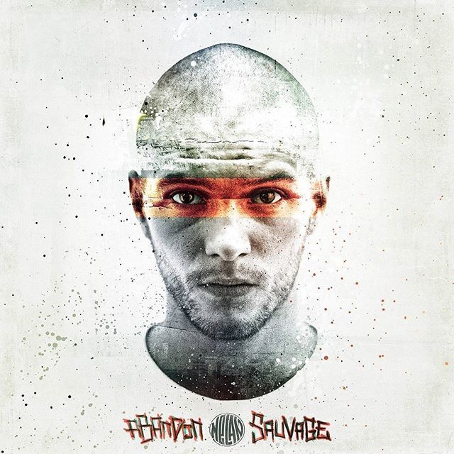 Album cover art for "Ya rien � voir" by Melan