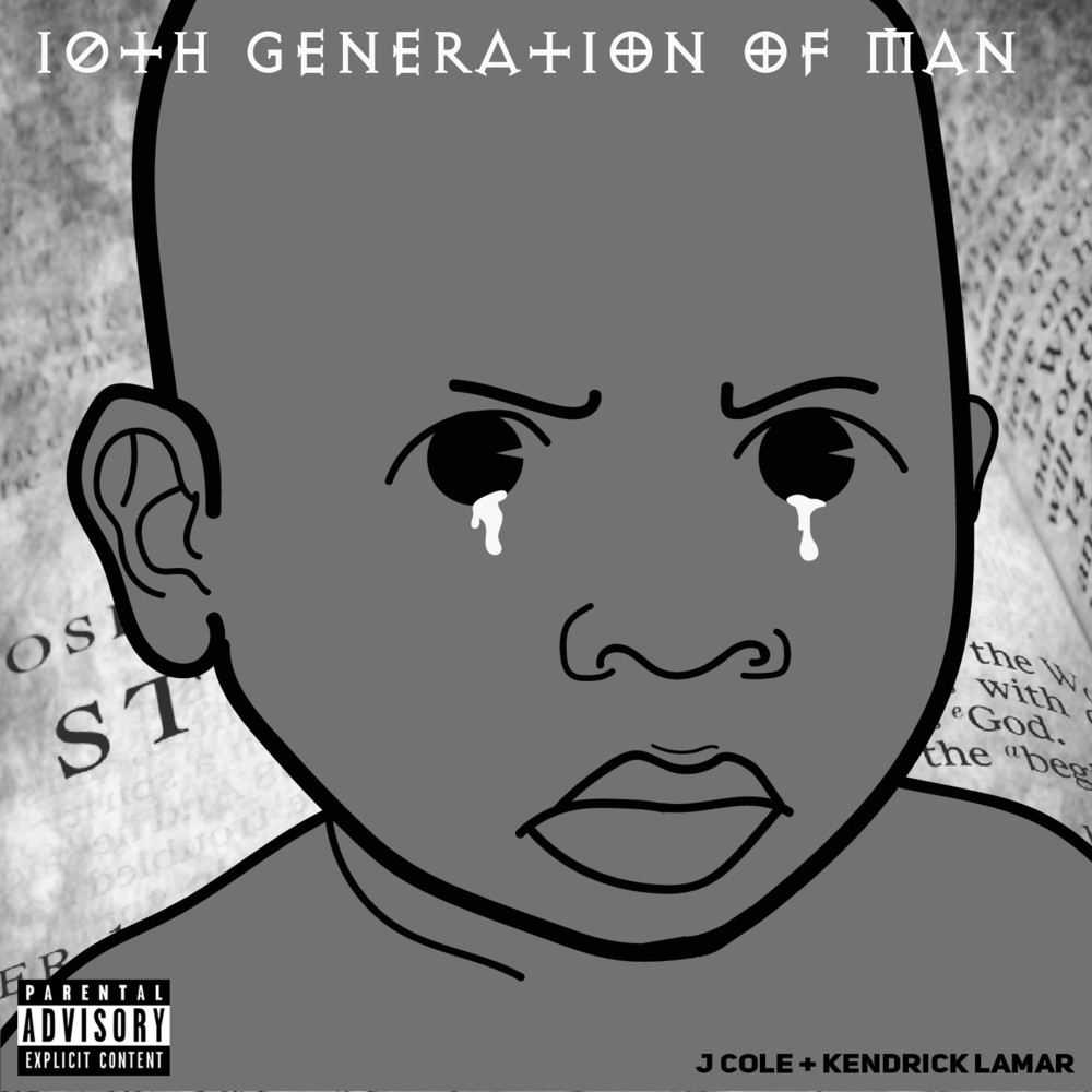 Album cover art for "Dream Album: J. Cole & Kendrick Lamar by Shoko Choga" by Genius Dream Album