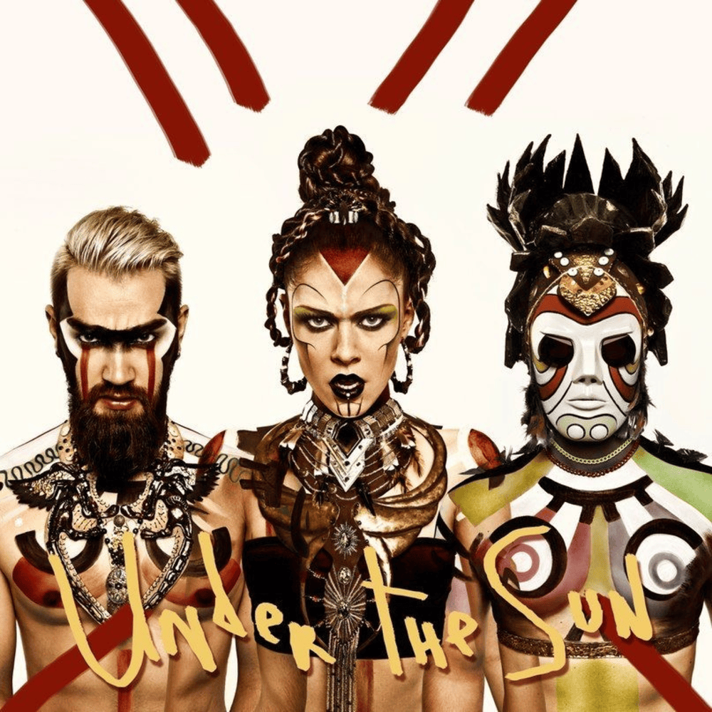 Album cover art for "Under the Sun" by THE HARDKISS