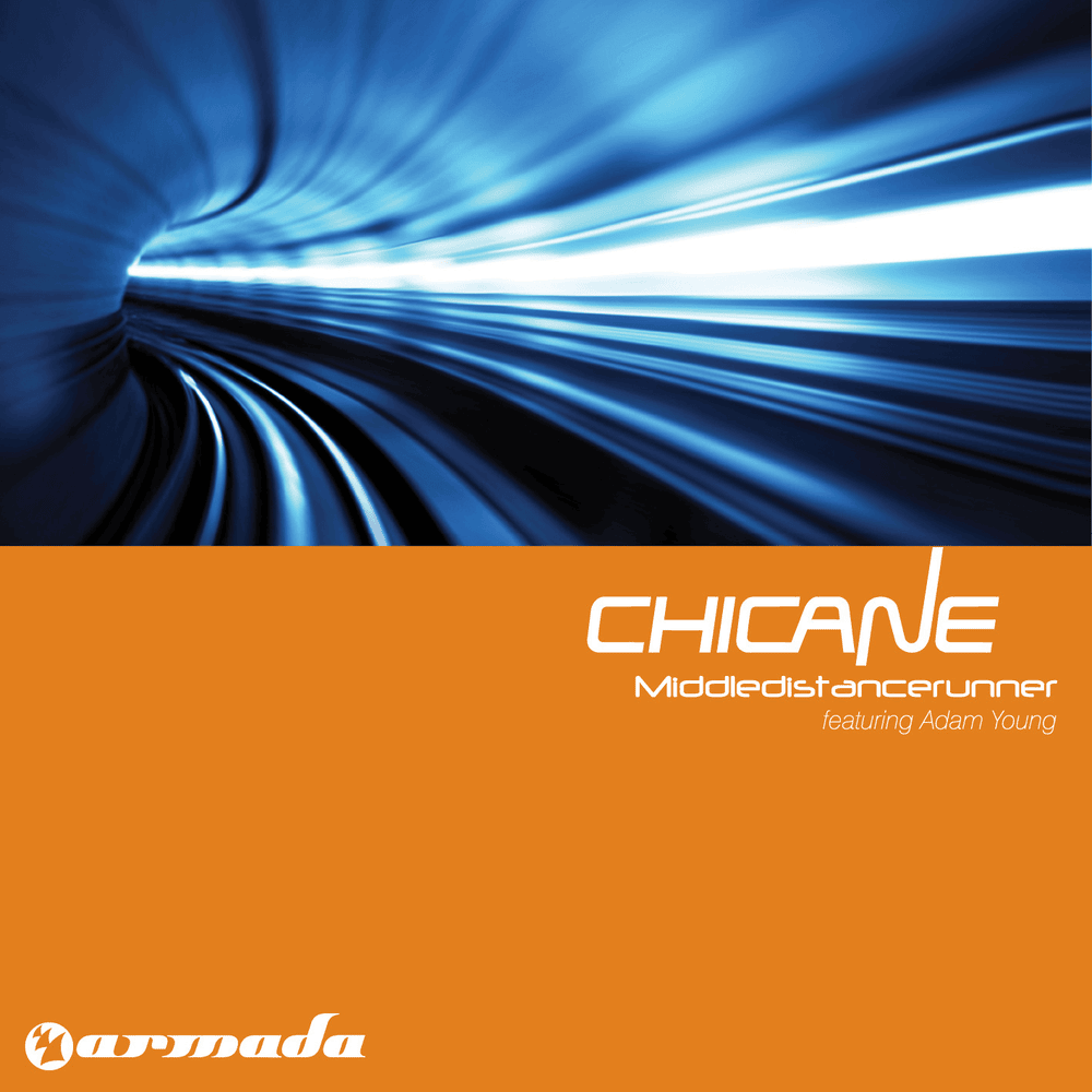 Album cover art for "Middledistancerunner" by Chicane & Adam Young