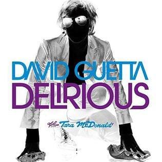 Album cover art for "Delirious" by David Guetta & Tara McDonald