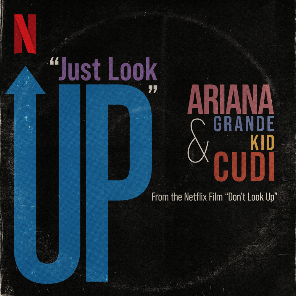 Album cover art for "Just Look Up" by Ariana Grande