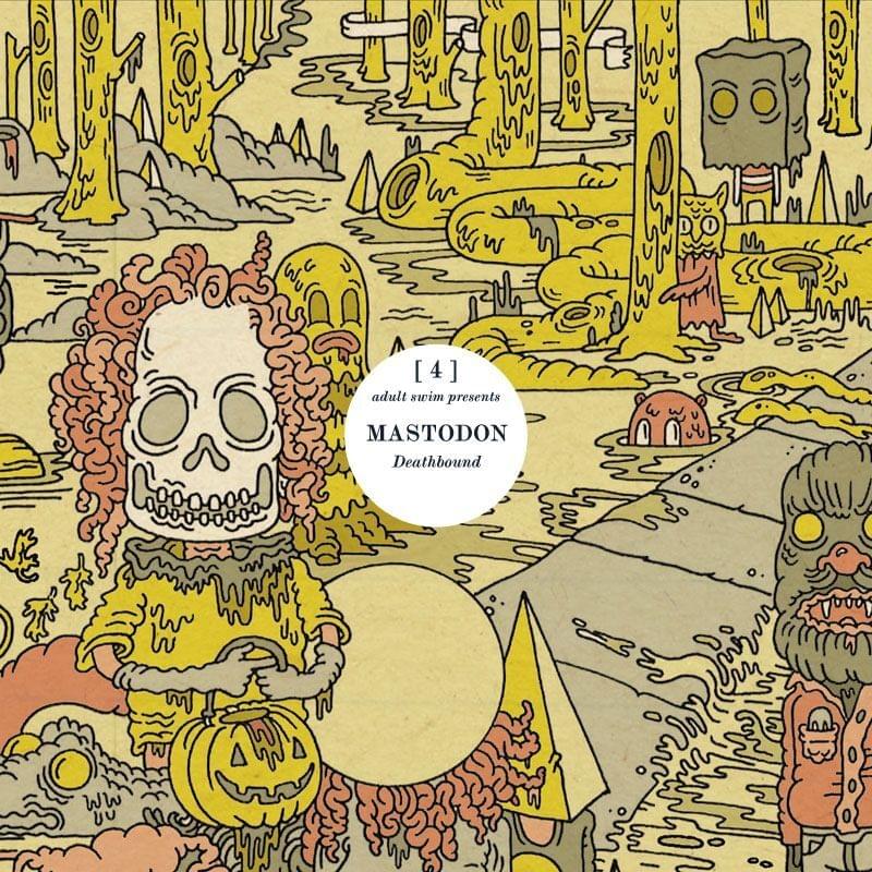 Album cover art for "Deathbound" by Adult Swim