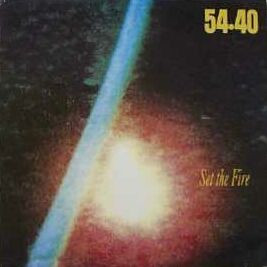Album cover art for "One Place Set" by 54-40