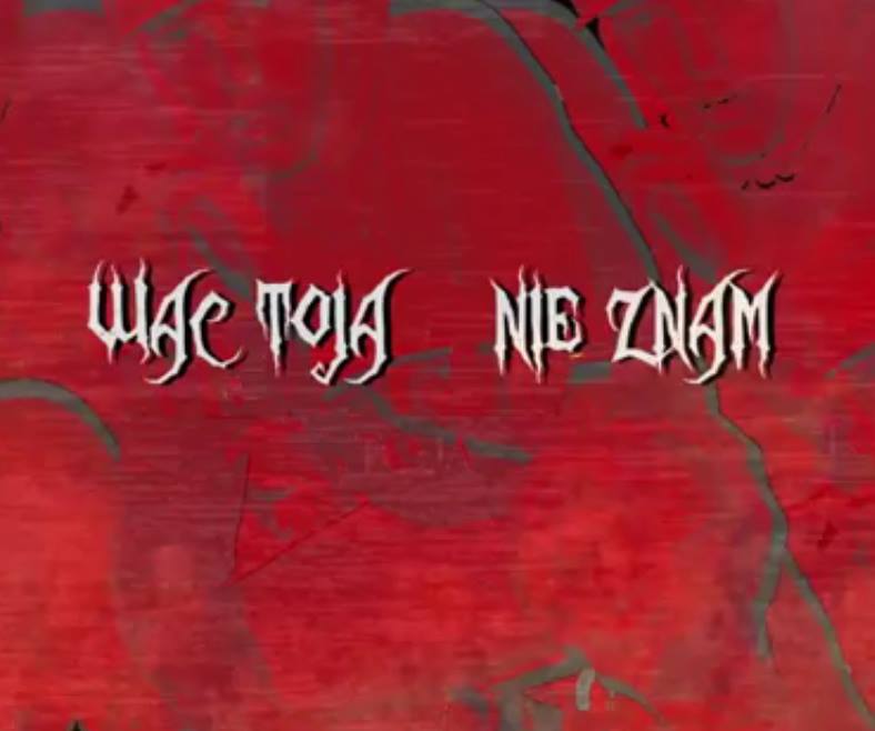 Album cover art for "Nie Znam" by Wac Toja