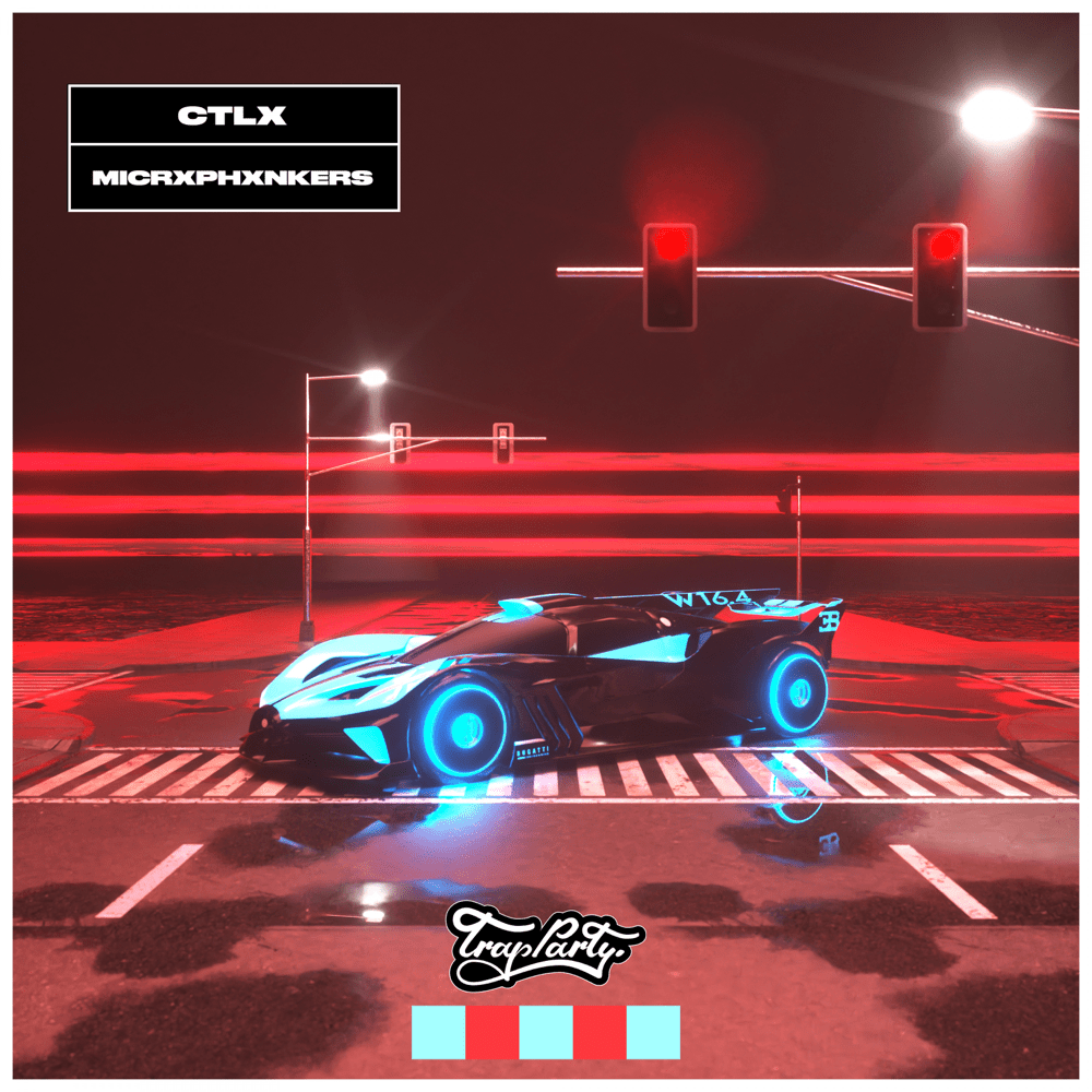 Album cover art for "MICRxPHxNKERS" by CTLX