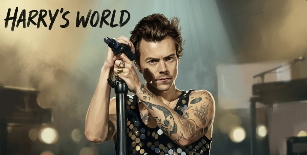 Harry Styles’ Kiss All The Time. Disco, Occasionally. Turns Flirtation Into Pop Theater