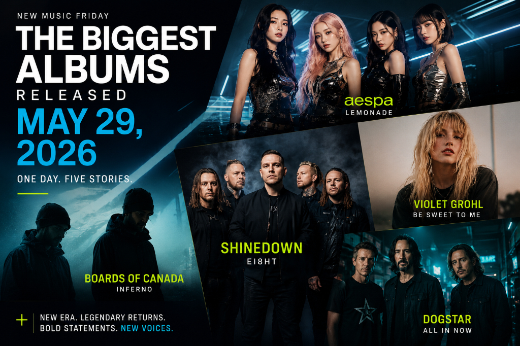 Featured: The Biggest Albums Released on May 29, 2026